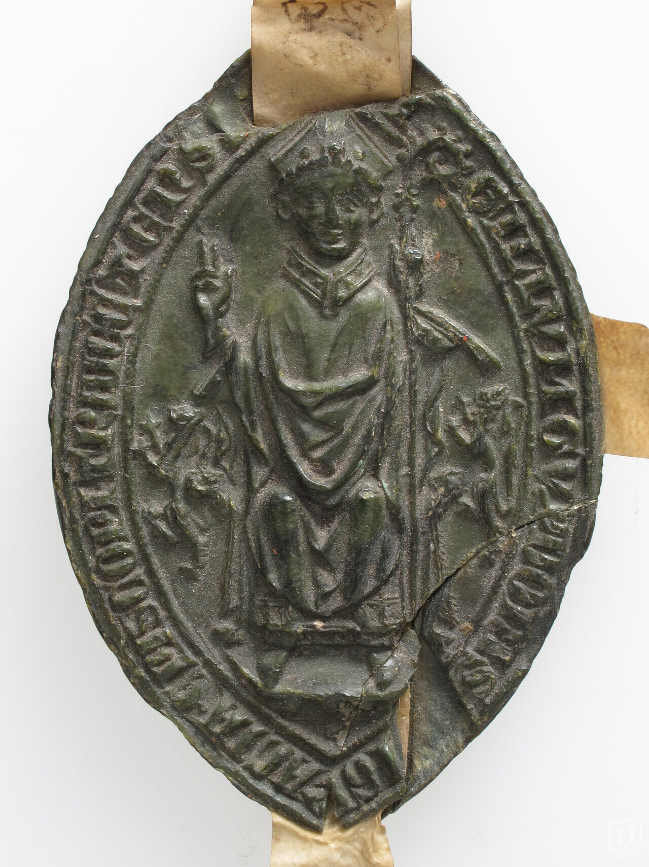 Wax seal of Bishop Guido da Vigri, Utrecht / Metropolitan Museum of Art
