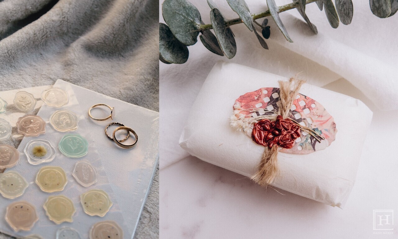 Used for various purposes such as sealing wax shaped stickers or gift wrapping / pexels