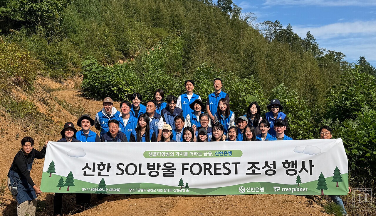 신한은행, 홍천에 구상나무 대체 서식지 조성 - 뉴스 썸네일 이미지