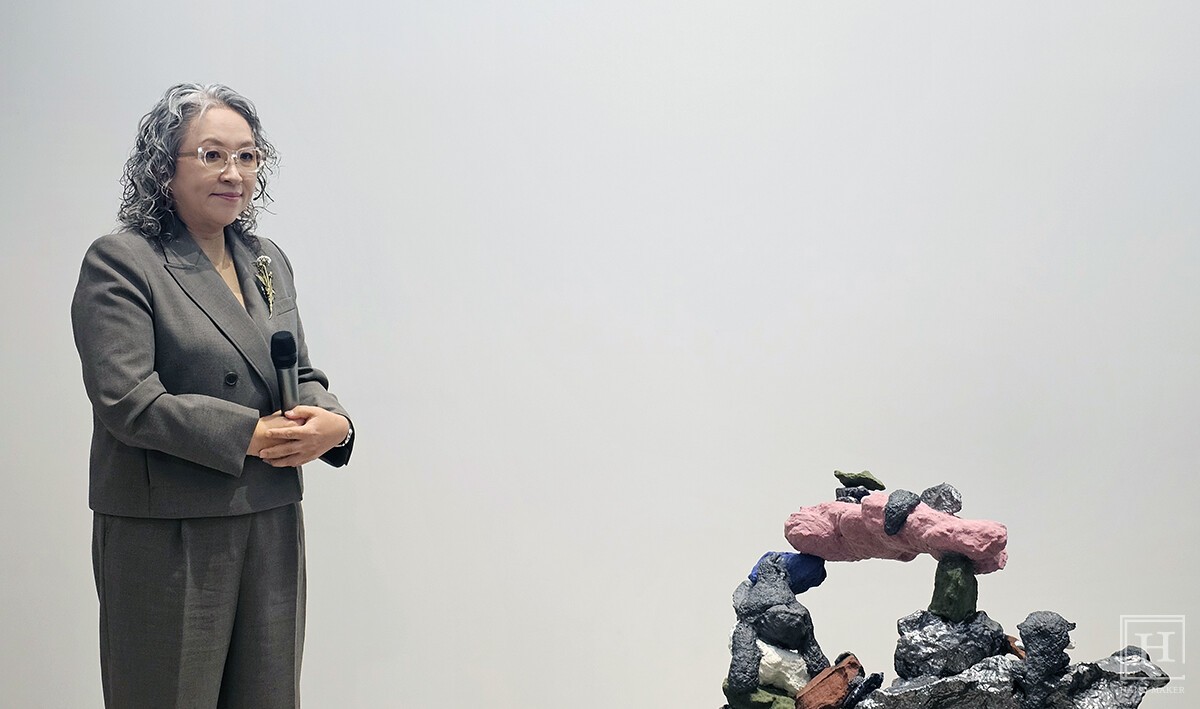[현장스케치] 비누에서 도자 파편으로....10년을 축적한 작가의 작품 세... - 뉴스 썸네일 이미지
